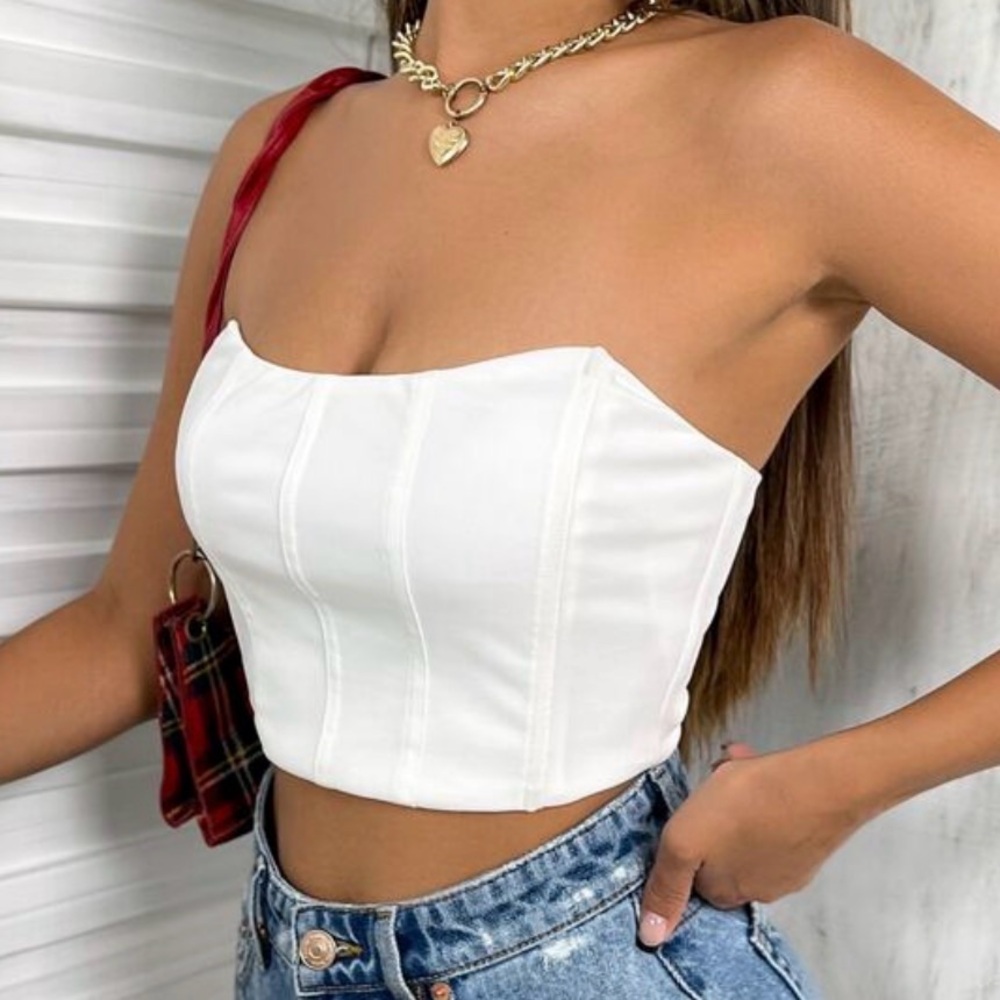 White Tube Top